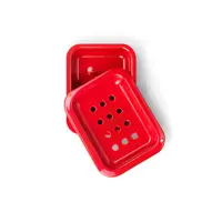 British Colour Standard Enamel Soap Dish